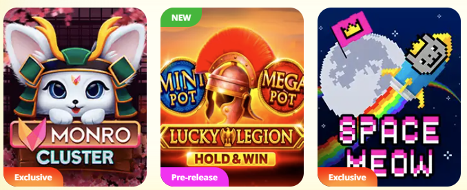 Monro Casino Games